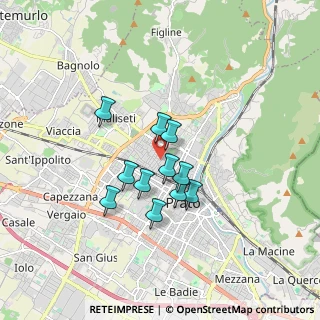 Mappa Via Reno, 59100 Prato PO, Italia (1.28273)