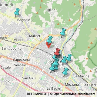 Mappa Via Reno, 59100 Prato PO, Italia (1.84769)
