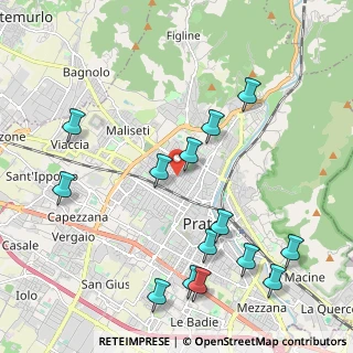 Mappa Via Reno, 59100 Prato PO, Italia (2.46929)