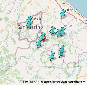 Mappa SP 19, 61013 Sassofeltrio PU, Italia (6.26)