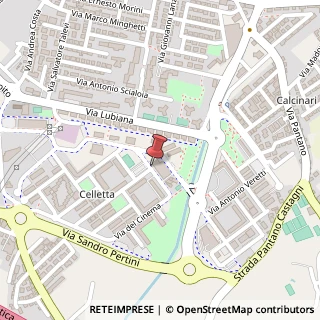 Mappa Via del Cinema, 7, 61122 Pesaro, Pesaro e Urbino (Marche)