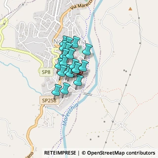 Mappa Via Piave, 47863 Novafeltria RN, Italia (0.2685)