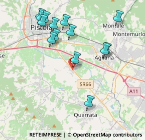 Mappa Via Antonio Pigafetta, 51100 Pistoia PT, Italia (4.45786)