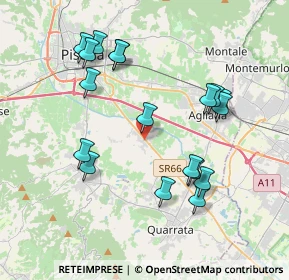 Mappa Via Antonio Pigafetta, 51100 Pistoia PT, Italia (4.01)