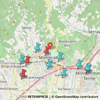 Mappa Viale Mario Bustichini, 51016 Montecatini Terme PT, Italia (2.5875)