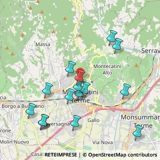 Mappa Viale Mario Bustichini, 51016 Montecatini Terme PT, Italia (2.22647)