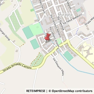 Mappa Via Matteo Maria Boiardo, 19, 61122 Pesaro, Pesaro e Urbino (Marche)