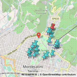 Mappa Piazzale delle Fiamme Gialle, 51016 Montecatini Terme PT, Italia (0.48)