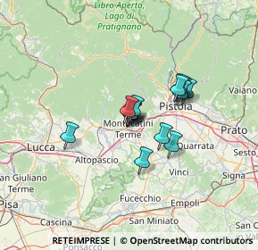 Mappa Piazzale delle Fiamme Gialle, 51016 Montecatini Terme PT, Italia (8.64929)