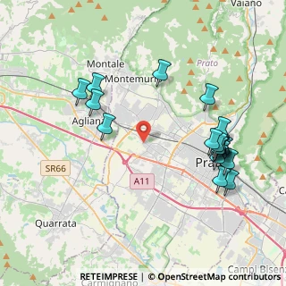 Mappa Via Brasimone, 59100 Prato PO, Italia (4.47842)