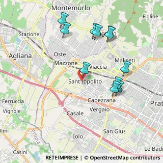 Mappa Via Brasimone, 59100 Prato PO, Italia (2.13818)