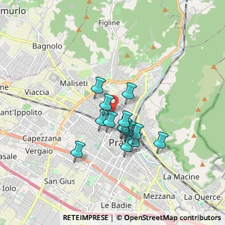 Mappa Via Guido Benincasa, 59100 Prato PO, Italia (1.28071)