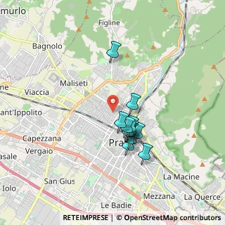 Mappa Via Guido Benincasa, 59100 Prato PO, Italia (1.40833)