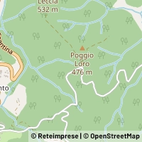 Map Borgo San Lorenzo