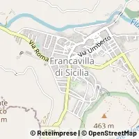 Map Francavilla di Sicilia