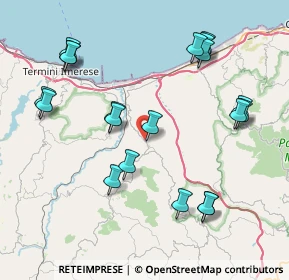 Mappa Via Aldo Moro, 90010 Cerda PA, Italia (9.9365)