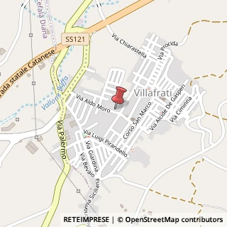 Mappa Piazza Fratelli Rosselli, 3, 90030 Villafrati, Palermo (Sicilia)