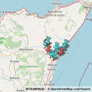 Mappa Via Antonio Gramsci, 98034 Francavilla di Sicilia ME, Italia (10.64563)