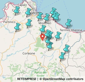 Mappa Via Liberta, 90030 Godrano PA, Italia (16.01778)