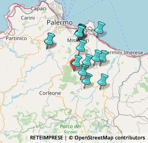 Mappa Via Liberta, 90030 Godrano PA, Italia (11.68867)