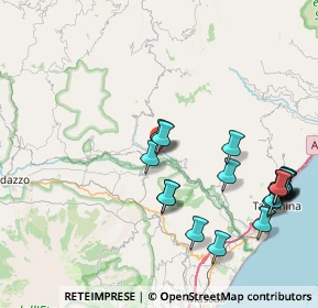 Mappa 98034 Francavilla di Sicilia ME, Italia (10.606)