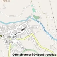 Mapa Francavilla di Sicilia