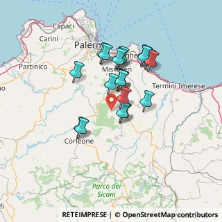 Mappa Via Palermo, 90030 Marineo PA, Italia (12.433)