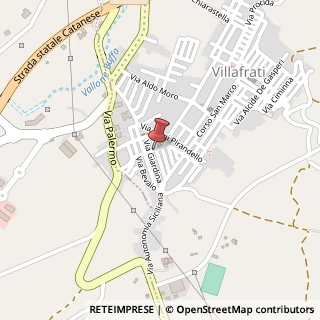 Mappa Via S. Lorenzo, 90030 Villafrati, Palermo (Sicilia)