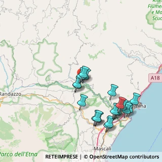 Mappa Via Palestro, 98034 Francavilla di Sicilia ME, Italia (9.3195)