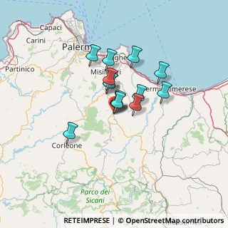 Mappa Via Enrico Berlinguer, 90030 Villafrati PA, Italia (9.95143)