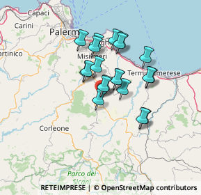 Mappa Via Vittorio Emanuele, 90030 Villafrati PA, Italia (11.227)