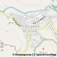 Map Francavilla di Sicilia