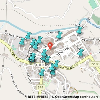 Mappa Via Umberto, 98034 Francavilla di Sicilia ME, Italia (0.2585)