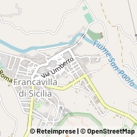 Mapa Francavilla di Sicilia