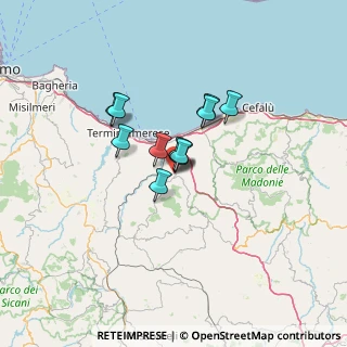 Mappa SS 120, 90010 Cerda PA (9.08727)