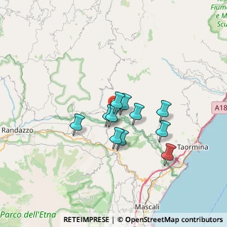 Mappa Via Avvocato Angelo Scrofani, 98034 Francavilla di Sicilia ME, Italia (5.55727)