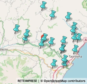 Mappa Via Bandiera, 98034 Francavilla di Sicilia ME, Italia (9.5645)