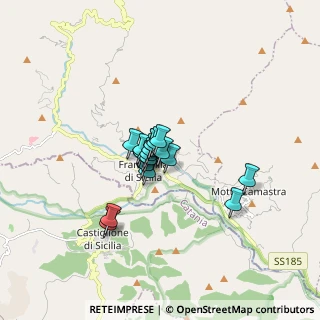 Mappa Via Oberdan, 98034 Francavilla di Sicilia ME, Italia (1.0065)