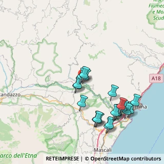 Mappa Via Oberdan, 98034 Francavilla di Sicilia ME, Italia (9.166)