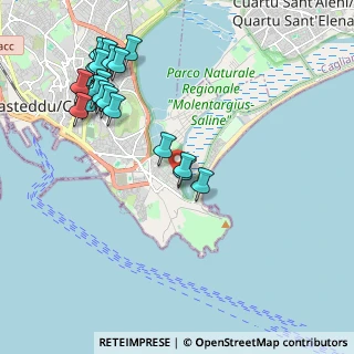 Mappa Via delle Tortore, 09126 Cagliari CA, Italia (2.5595)