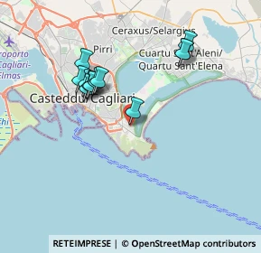 Mappa Via del Sestante, 09126 Cagliari CA, Italia (3.7175)