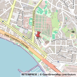 Mappa Via Vittorio Bottego, n 16, 09134 Cagliari, Cagliari (Sardegna)