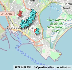 Mappa Via dei Passeri, 09126 Cagliari CA, Italia (1.63214)