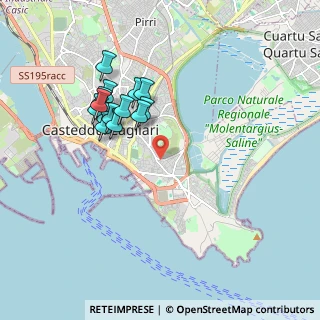 Mappa Via dei Passeri, 09126 Cagliari CA, Italia (1.86286)