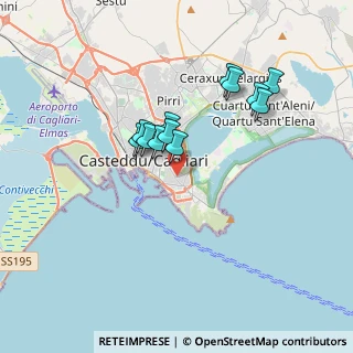 Mappa Via dei Passeri, 09126 Cagliari CA, Italia (3.21667)