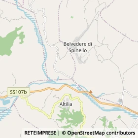 Mappa Belvedere di Spinello