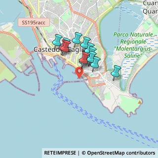 Mappa Marina del Sole, 09123 Cagliari CA, Italia (1.43231)
