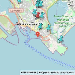 Mappa Marina del Sole, 09123 Cagliari CA, Italia (2.90917)