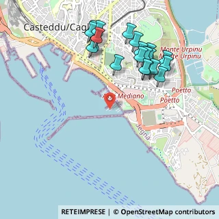 Mappa Marina del Sole, 09123 Cagliari CA, Italia (1.216)