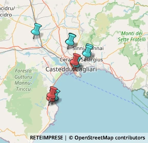 Mappa Via Asti, 09126 Cagliari CA, Italia (12.39273)